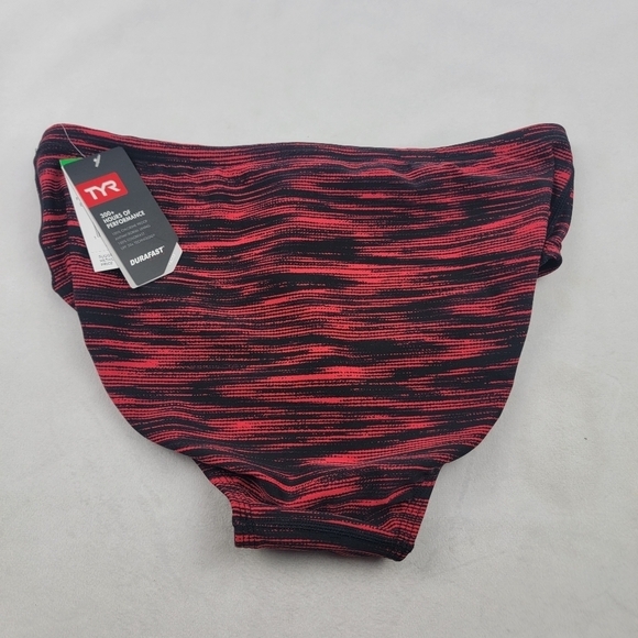 NWT TYR racer brief chlorine proof UPF 50+ Fizzy swim trunks - Picture 4 of 7